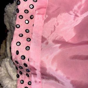 Pink silk shirt that’s perfect condition
